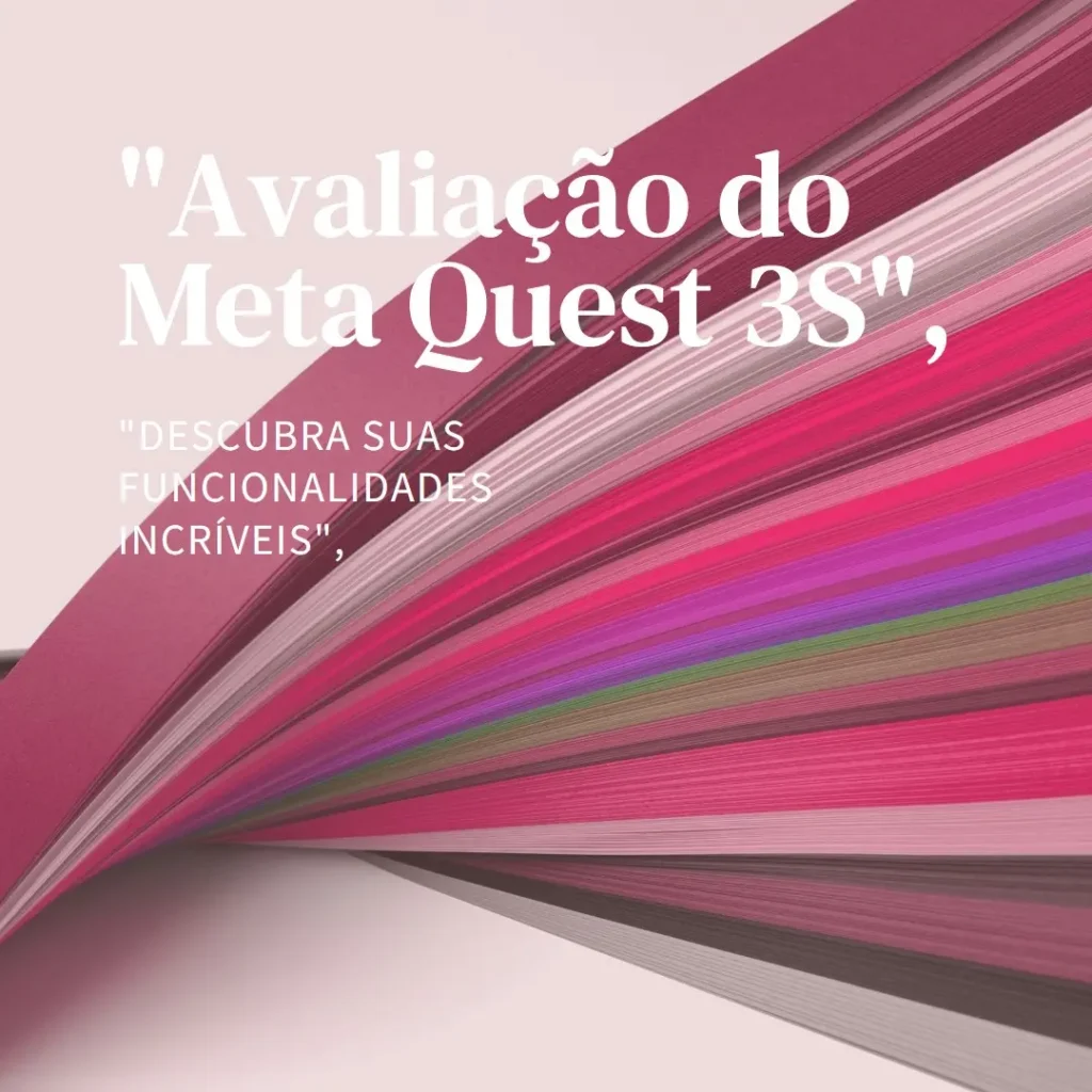 Meta Quest 3S 128GB: Experiências Imersivas em Realidade Mista