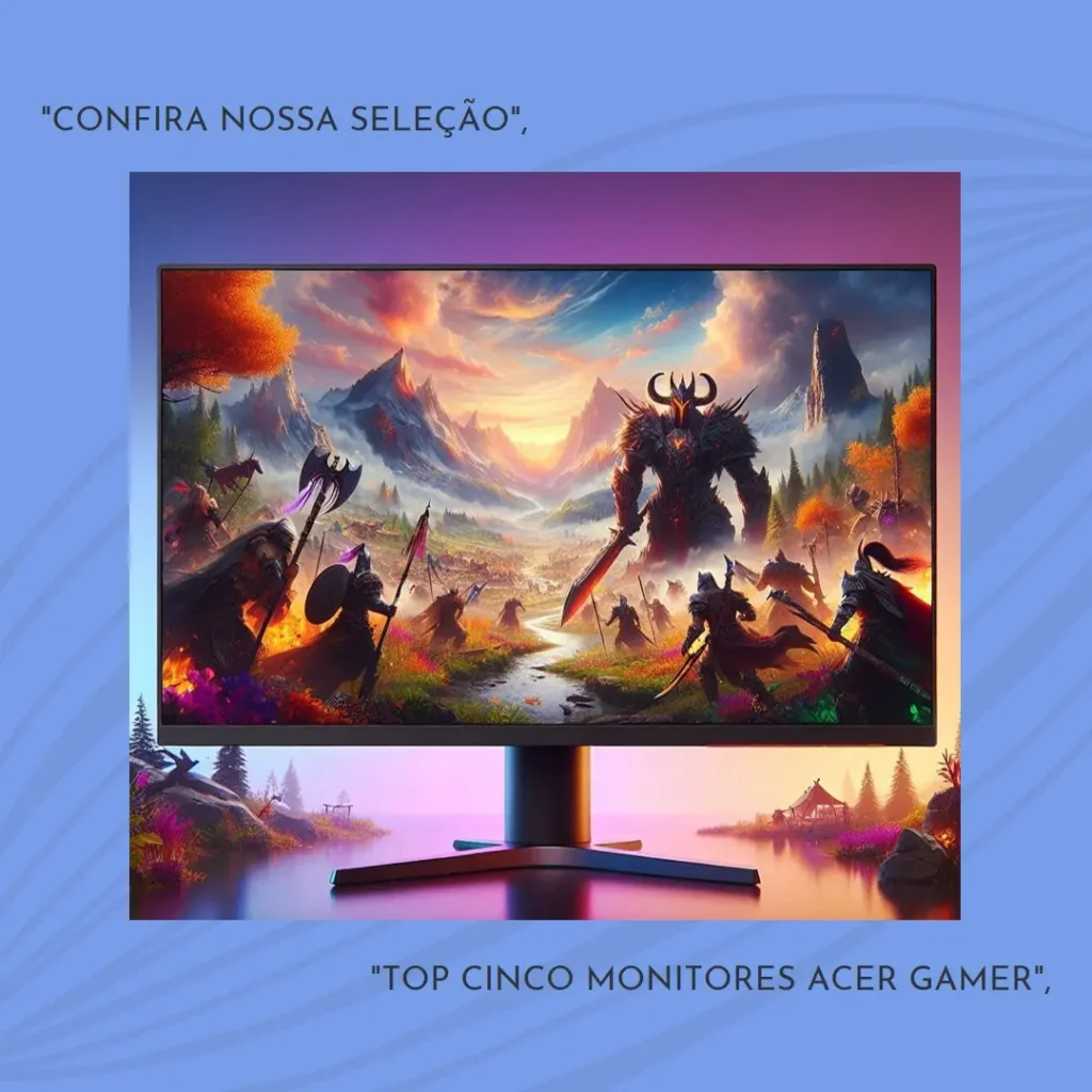 Top Cinco monitor Acer gamer