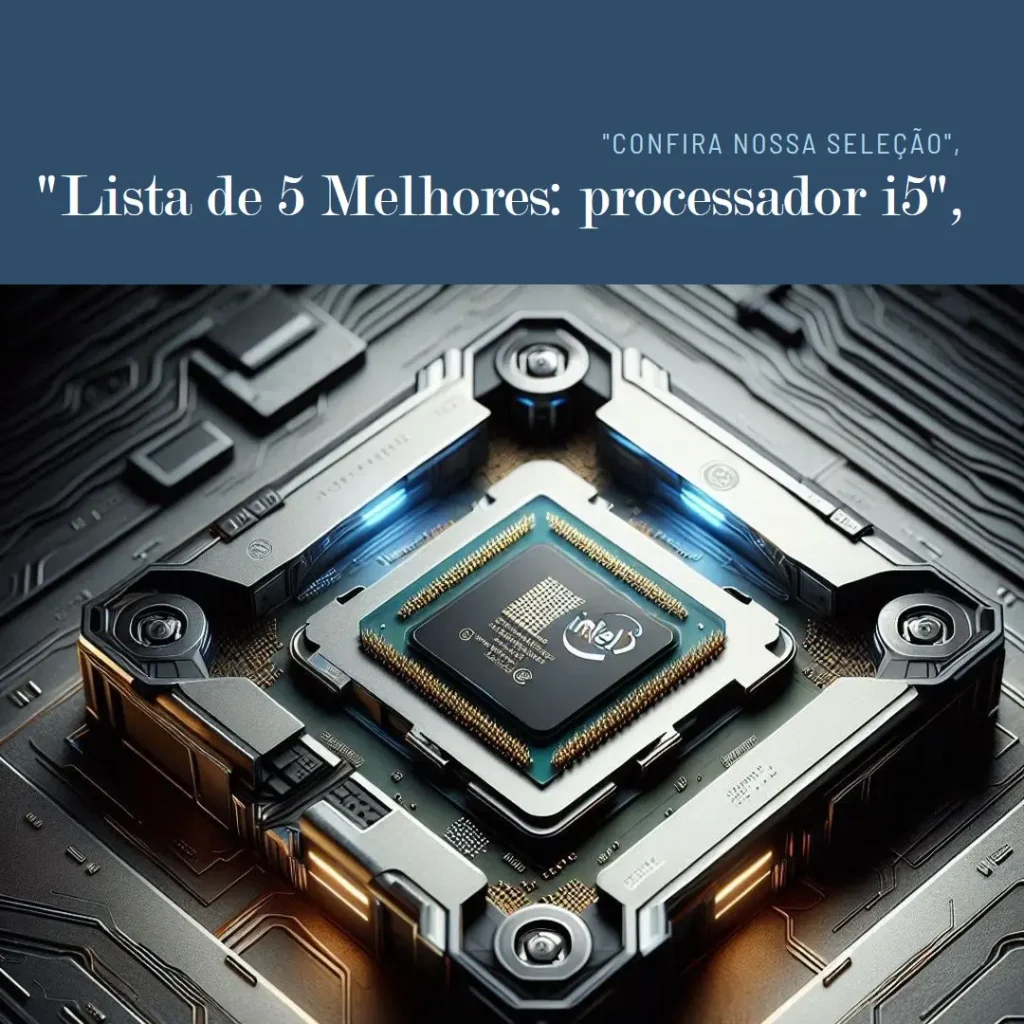 Lista de 5 Melhores: processador i5 12 geração