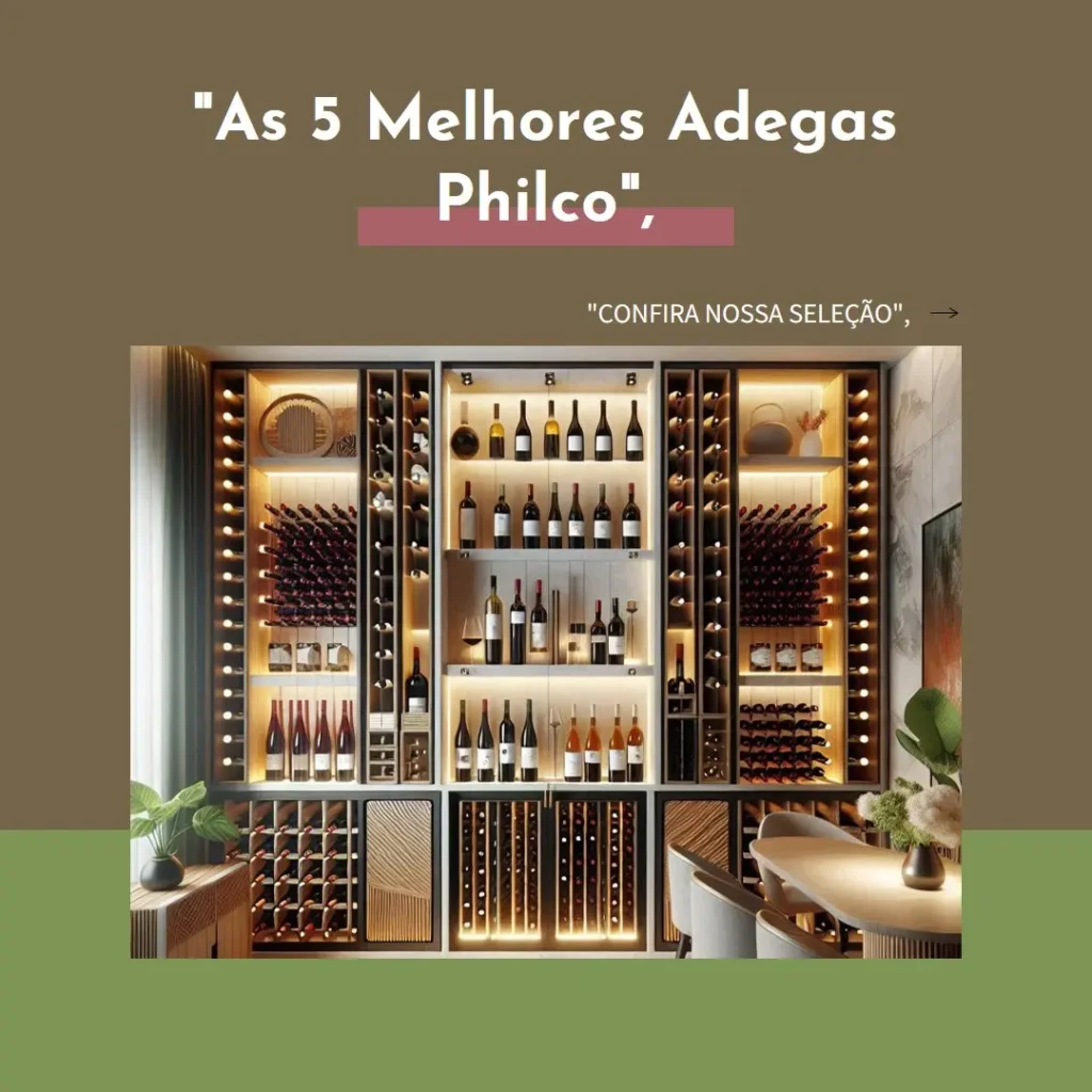 As 5 Melhores Opções de adega 16 garrafas philco