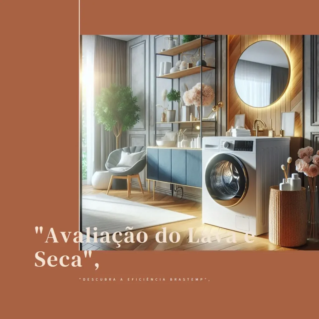 Lava e Seca Brastemp 10kg/6kg com Smart Sensor e Função Vapor