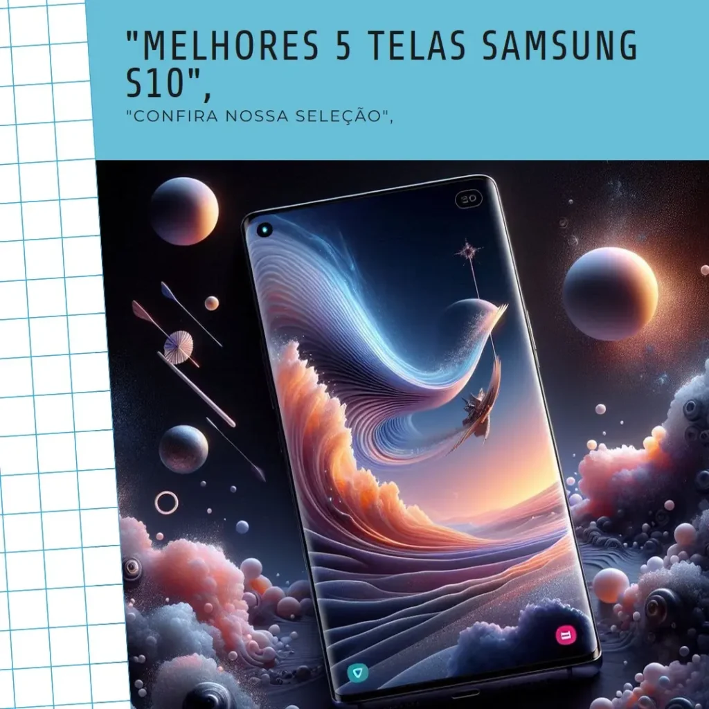 Melhores 5 tela Samsung S10