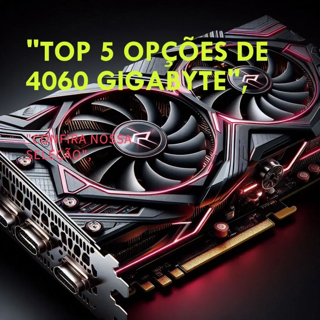 Top 5 Opções de 4060 Gigabyte