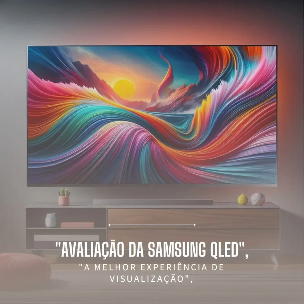 Samsung Smart TV 50" QLED 4K 50Q60D - Tecnologia de Pontos Quânticos
