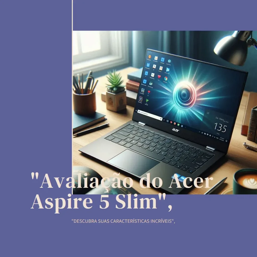 Acer Aspire 5 Slim 15,6" FHD IPS com Ryzen 7 e SSD
