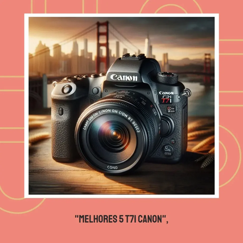 Melhores 5 t7i Canon