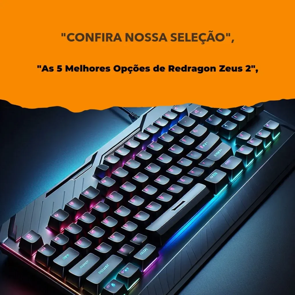 As 5 Melhores Opções de Redragon zeus 2