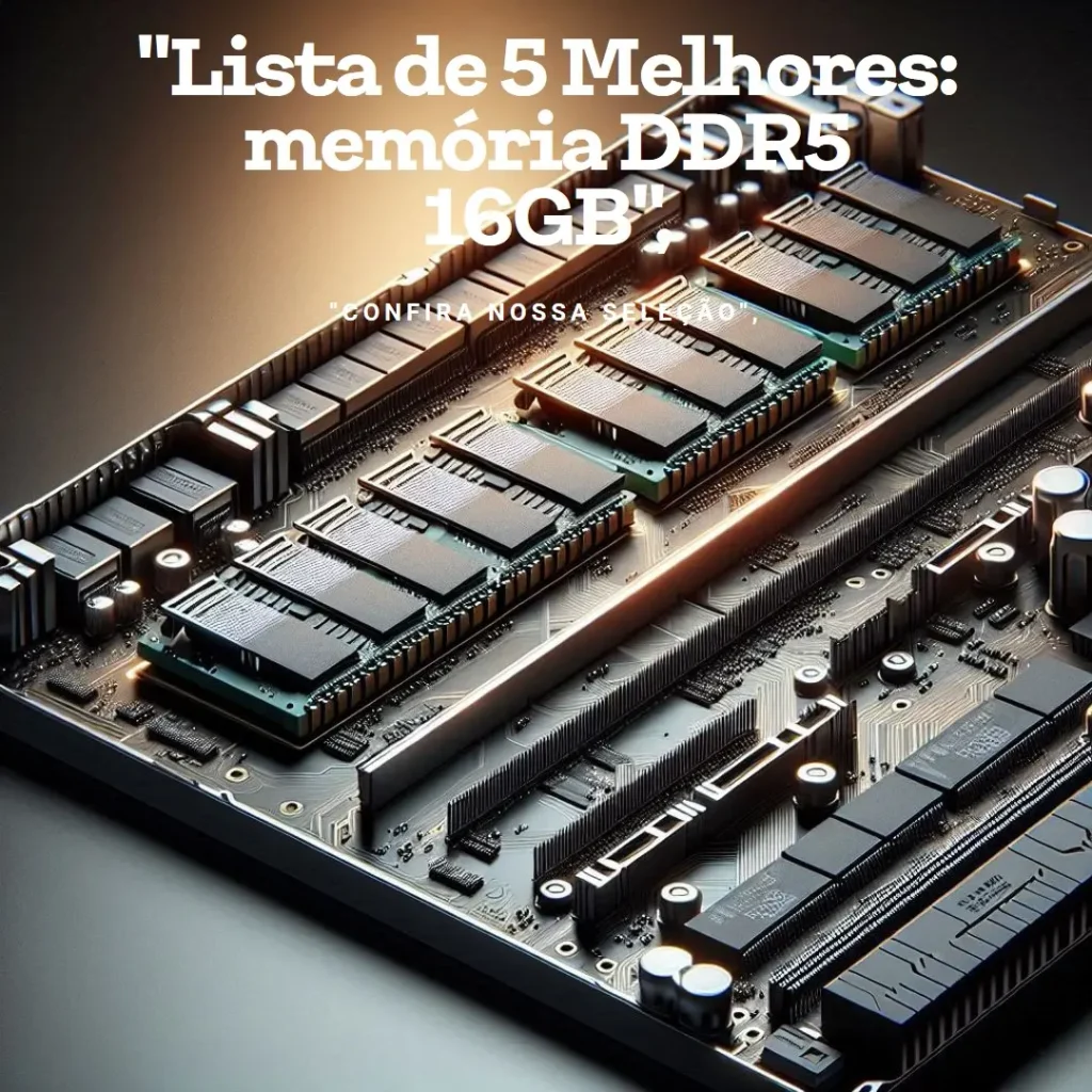 Lista de 5 Melhores: memoria ddr5 16gb