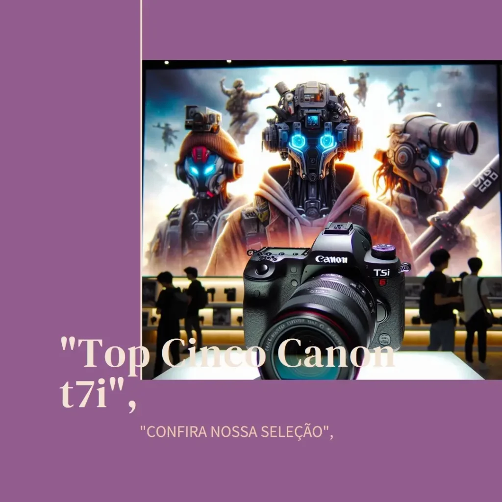 Top Cinco Canon t7i