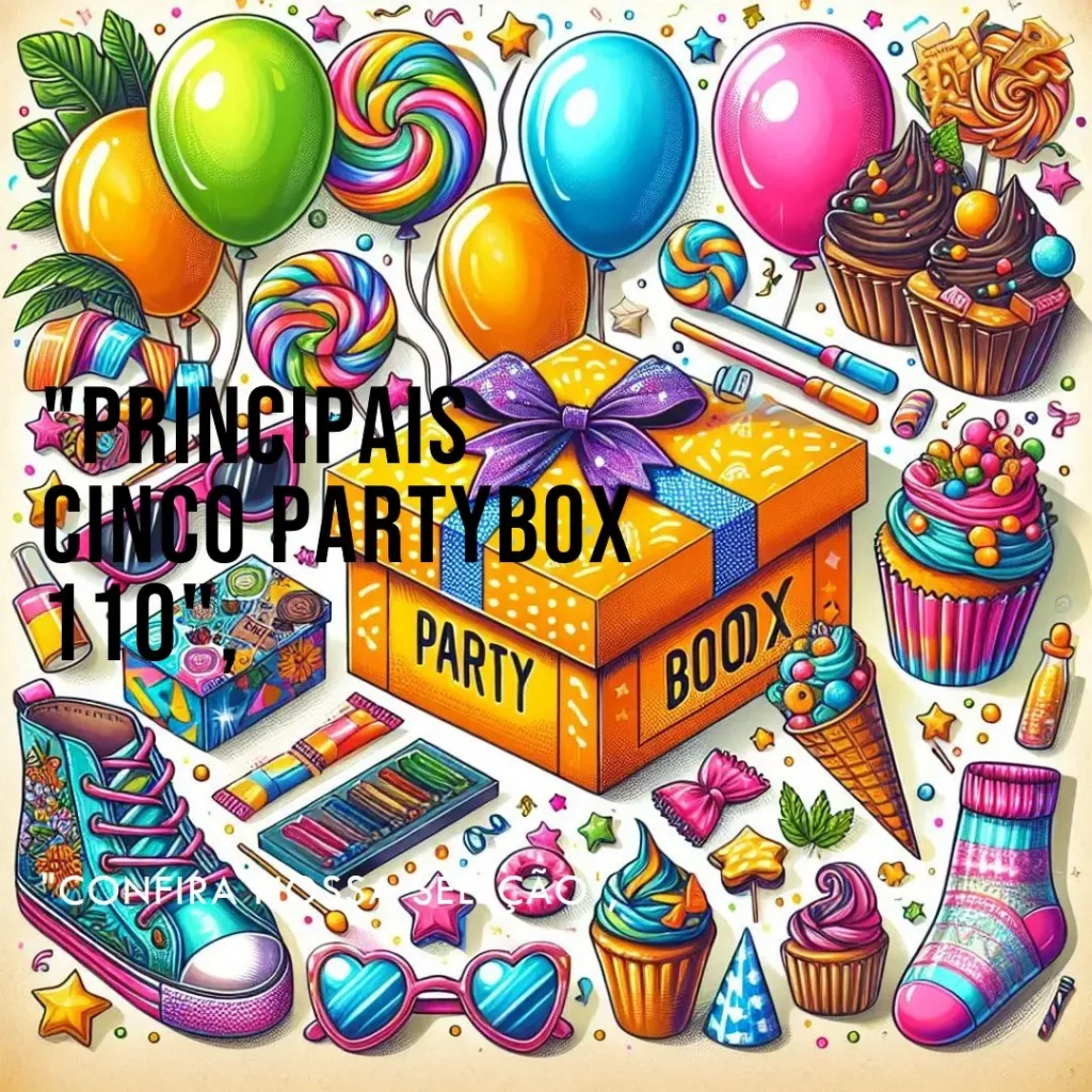 Principais Cinco caixa partybox 110
