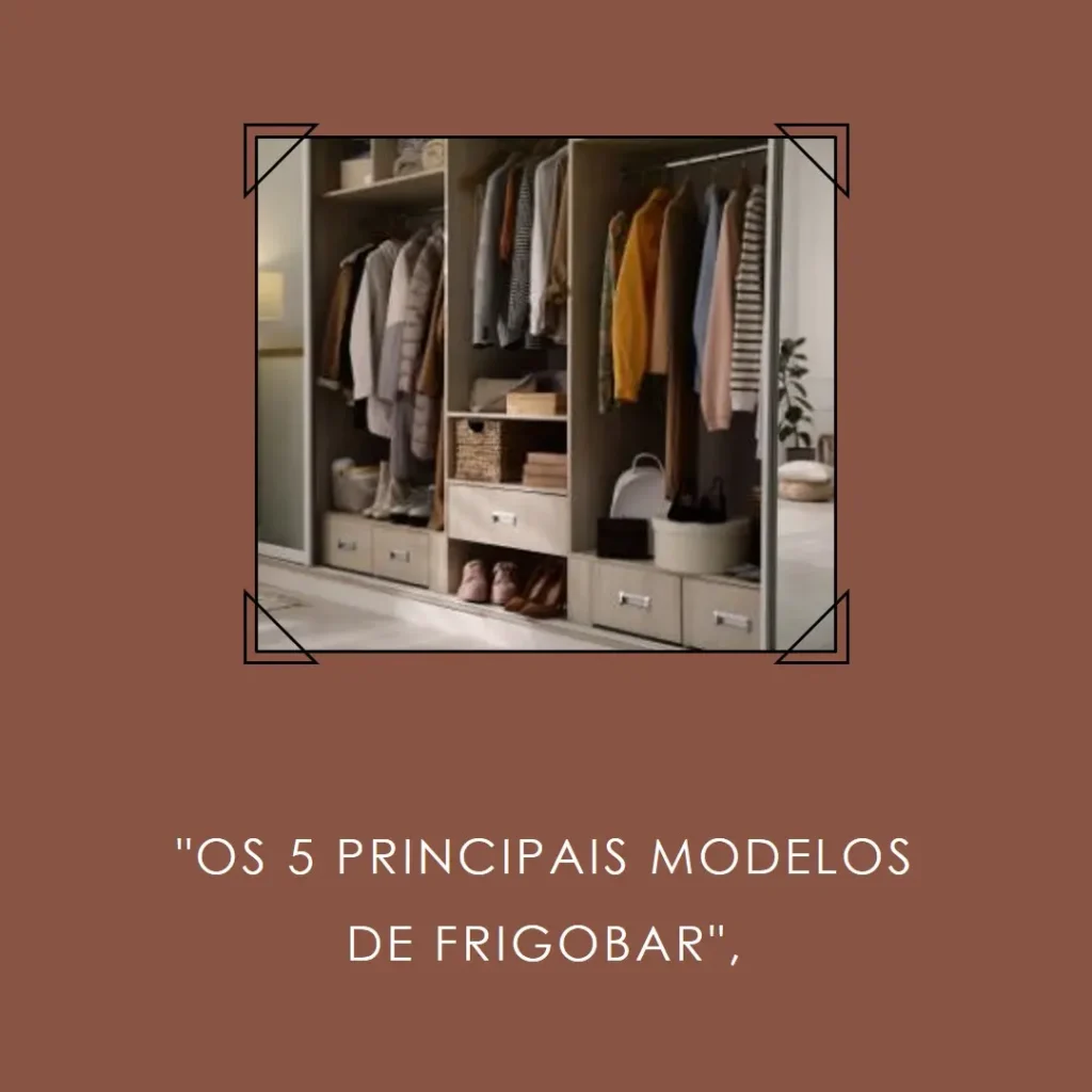 Os 5 Principais Modelos de  frigobar para quarto