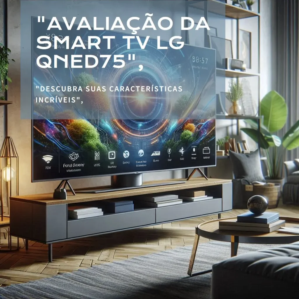 Smart TV LG QNED75 55'' 4K Quantum Dot NanoCell 55QNED75SRA