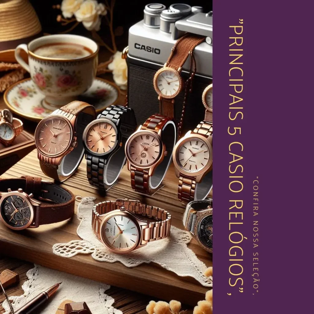 Principais 5 Casio Relogio Feminino Prata