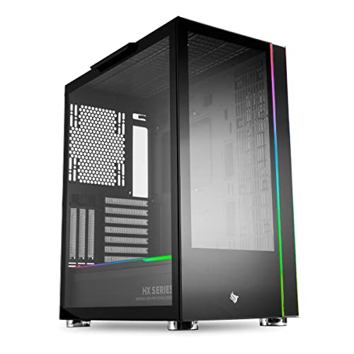 Gabinete Gamer Pichau HX600 | RGB | Full-Tower | Lateral de Vidro | Preto | PG-HX6-BL01