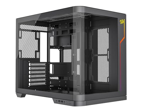 Gabinete Gamer Redragon Wideload Extreme - Mid Tower, USB TipoC+3.0+2.0, Aquário, Vidro Panorâmico