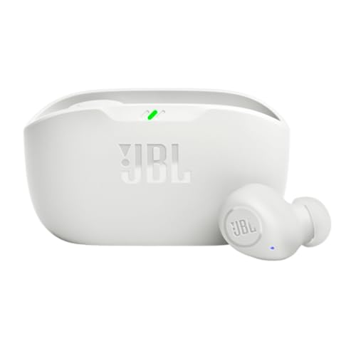 JBL, Fone de Ouvido Sem Fio, Bluetooth, Wave Buds TWS - Branco