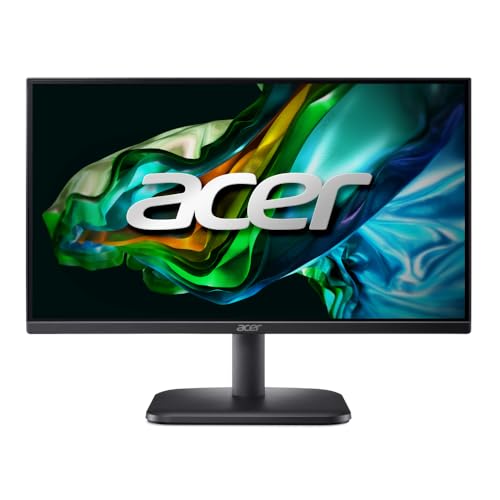 Monitor Acer EK271 Ebi Preto Full HD Painel LED IPS de 27 100 Hz Tecnologias Acer VisionCare e AMD FreeSync certificado energy star