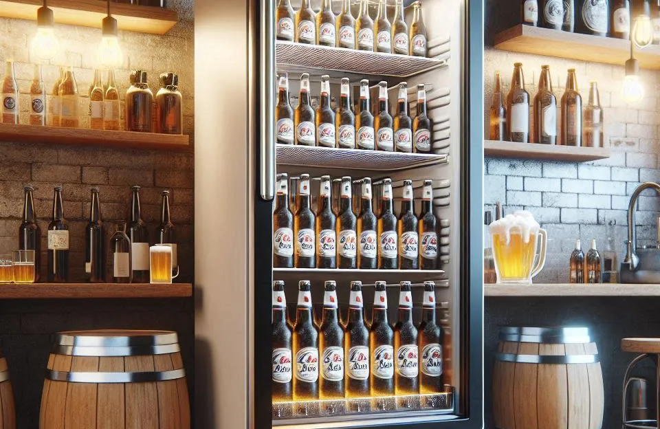 Cervejeira Expositor Vertical Porta de Vidro 497L Metalfrio