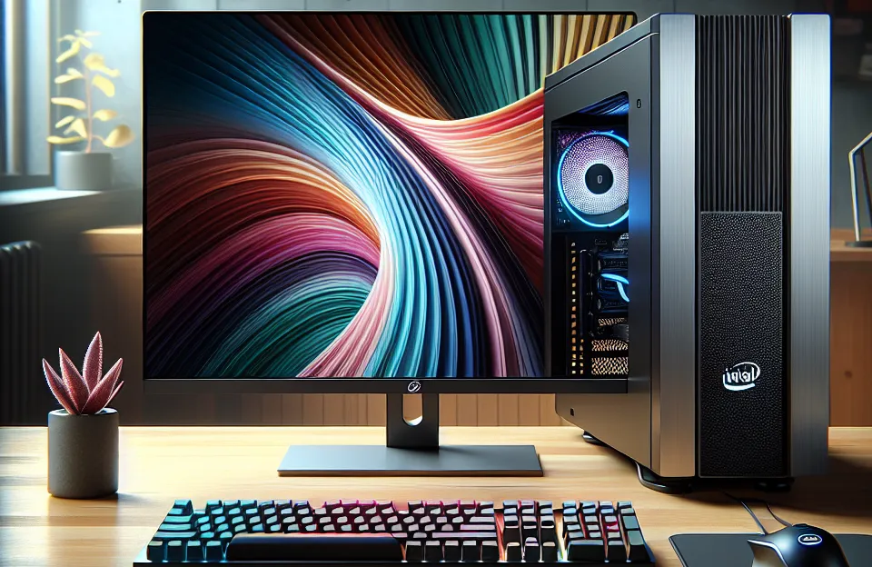 Computador Completo Intel Core i7 16GB SSD 1TB Monitor 24"