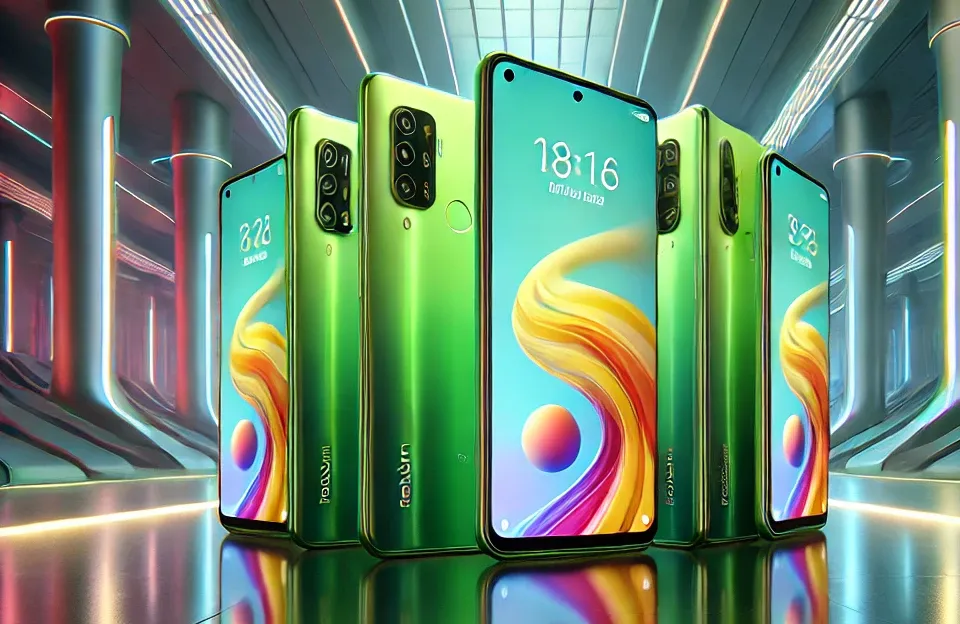 Principais 5 Redmi A3 verde