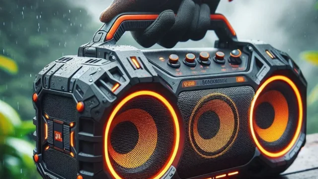 JBL Boombox 3 Bluetooth à Prova D'água e Poeira