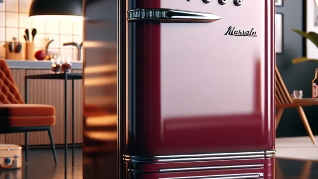 Frigobar Retrô Brastemp 76 Litros, Marsala, 127V – Design e Eficiência