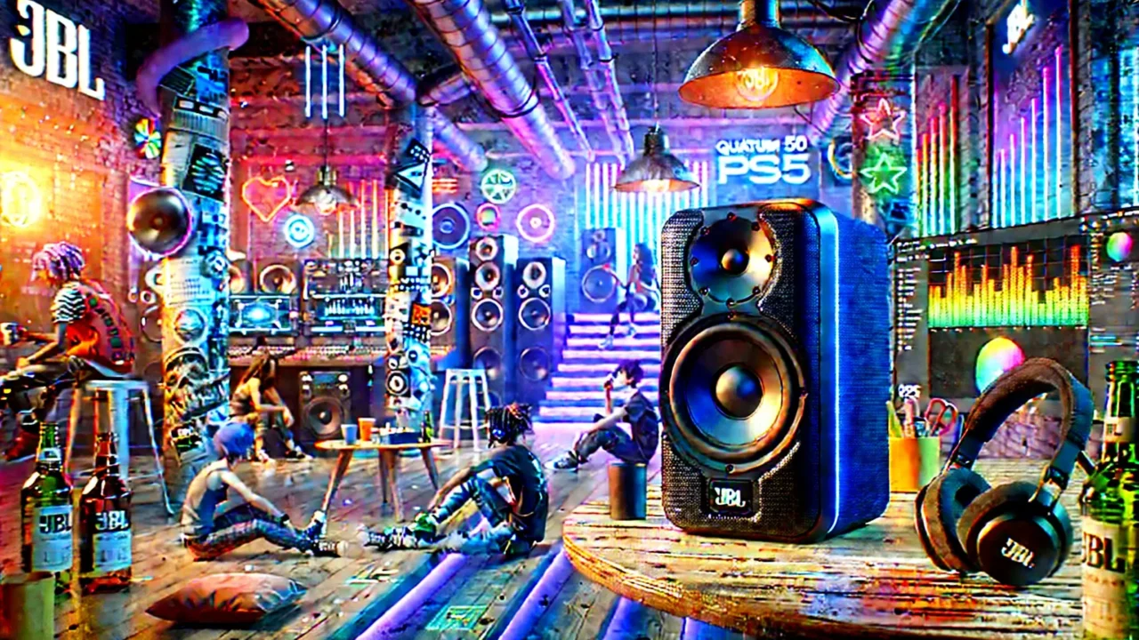 Principais Cinco JBL quantum 50 PS5