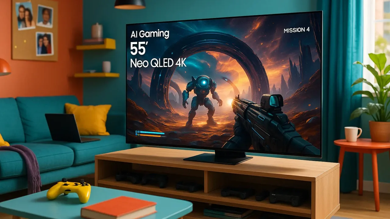 Principais 5 AI Gaming TV 55 Neo QLED 4K