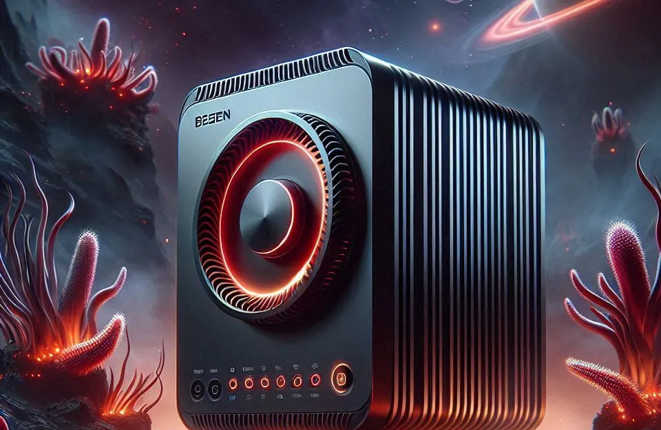 BOSGAME P1 Gaming Mini PC Ryzen 7 5700U 32GB 1TB SSD