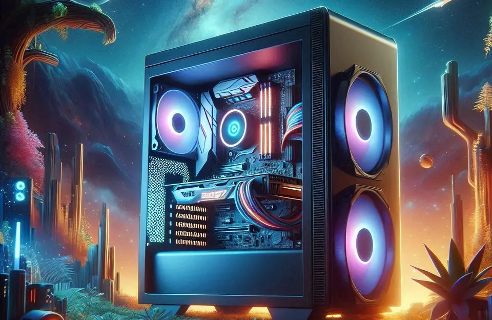 Monte seu PC: Ryzen 7 5800XT, RTX 4060, 16GB, 512GB SSD