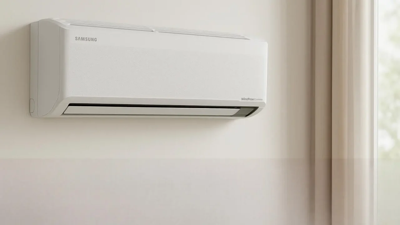 Top Cinco ar condicionado split Samsung windfree connect