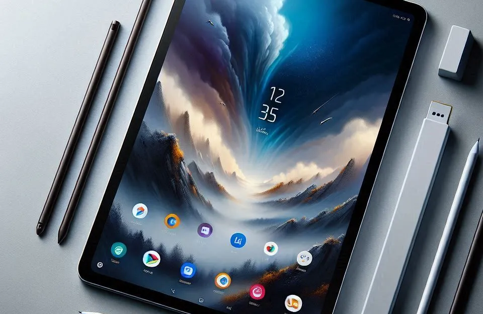 Tablet Samsung Galaxy Tab S6 Lite com Tela de 10.4" e S Pen
