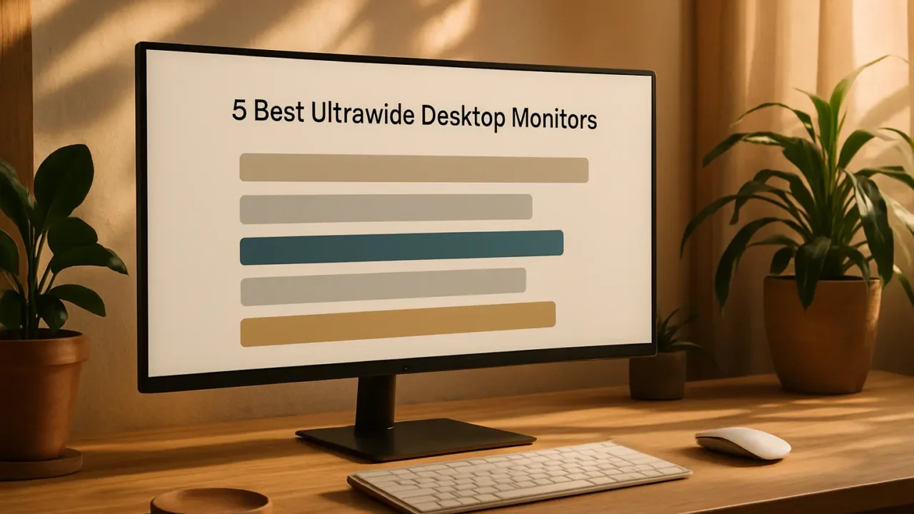 Lista de 5 Melhores: ultrawide desktop monitor