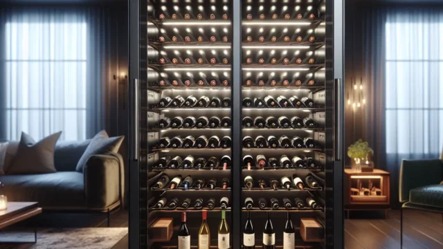 Adega Midea 34 Garrafas com Painel Touch e LED