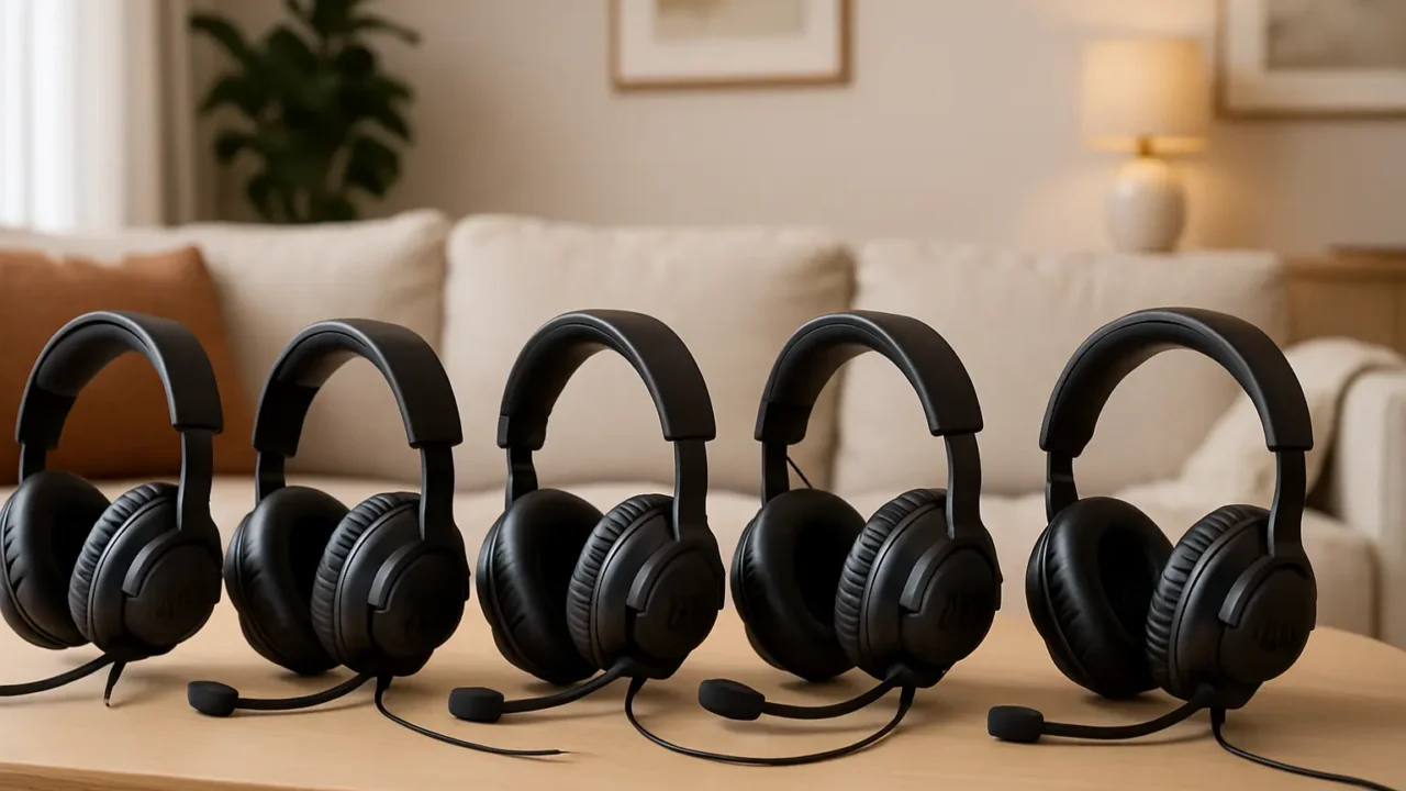 Cinco Principais Modelos de fone de ouvido gamer headset JBL quantum 100