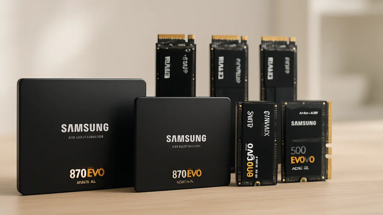 Cinco Melhores Modelos de Samsung SSD EVO