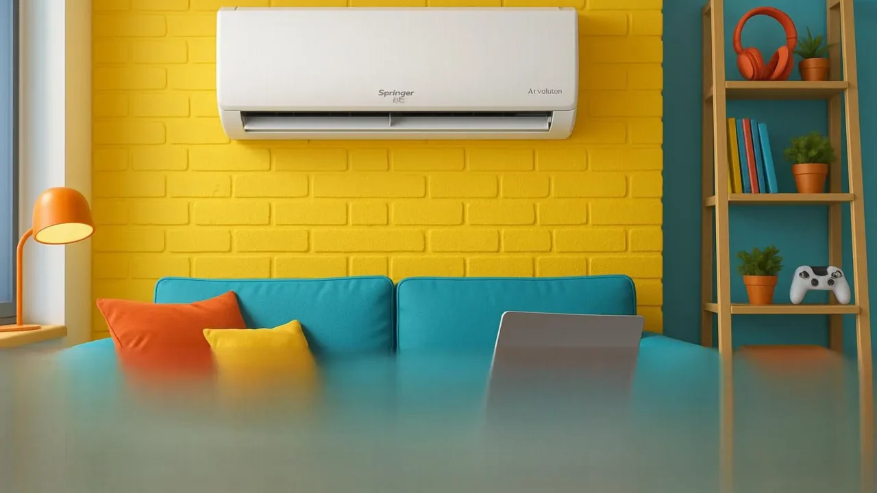 Melhores 5 ar condicionado split Springer midea AIrvolution inverter 18000 btus frio