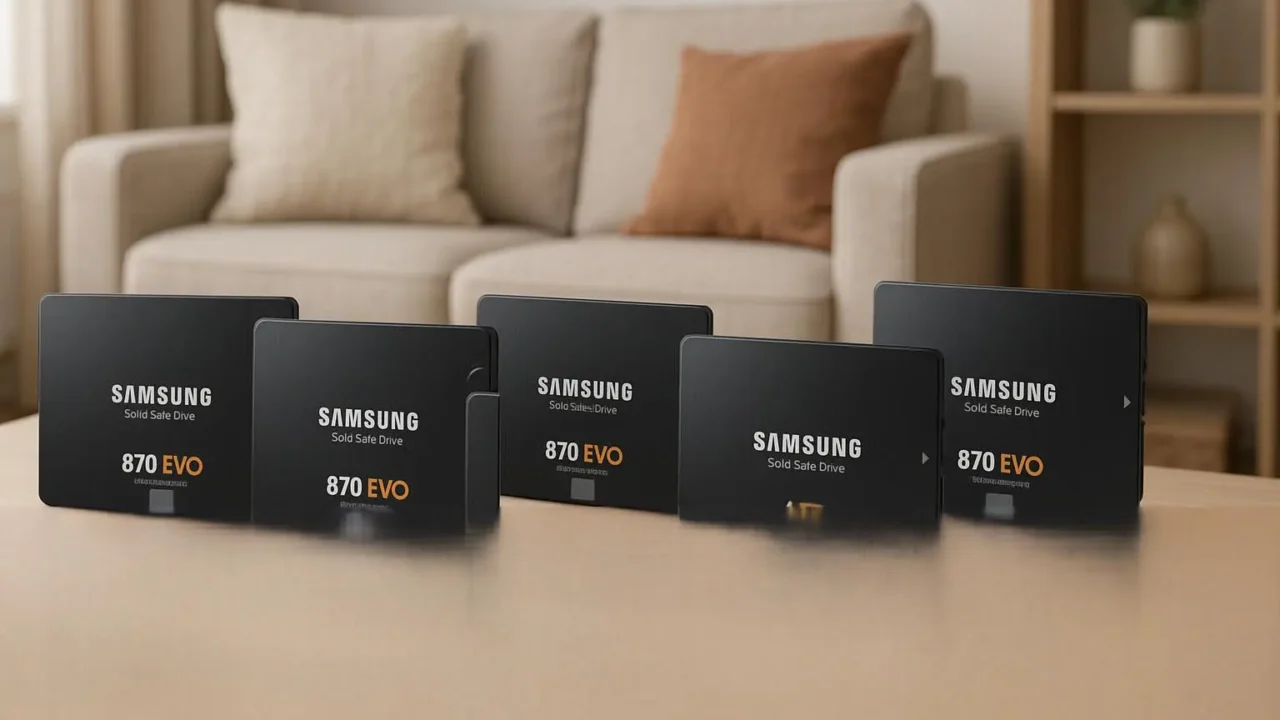 Principais 5 SSD Samsung EVO 870