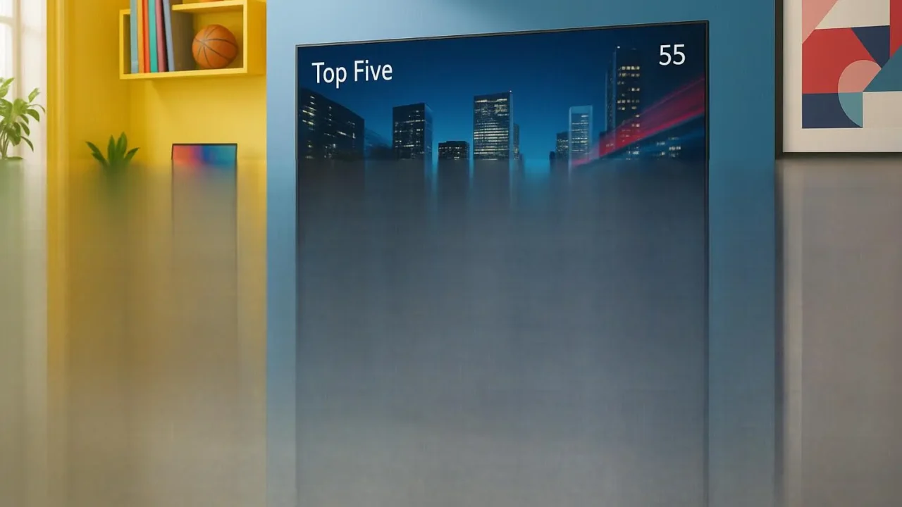 Top Cinco LG smart TV AI thinq 55