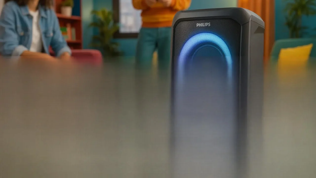 Principais Cinco Caixa amplificada da Philips