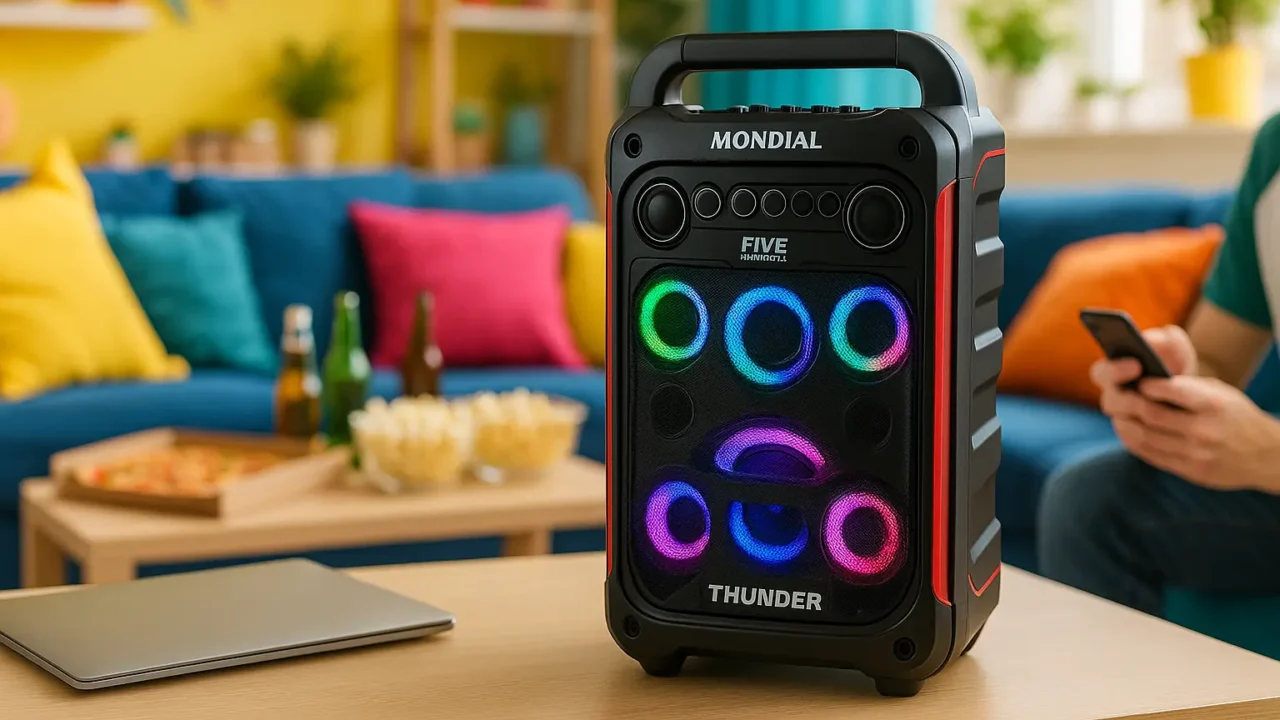 Principais Cinco Caixa de som Mondial thunder
