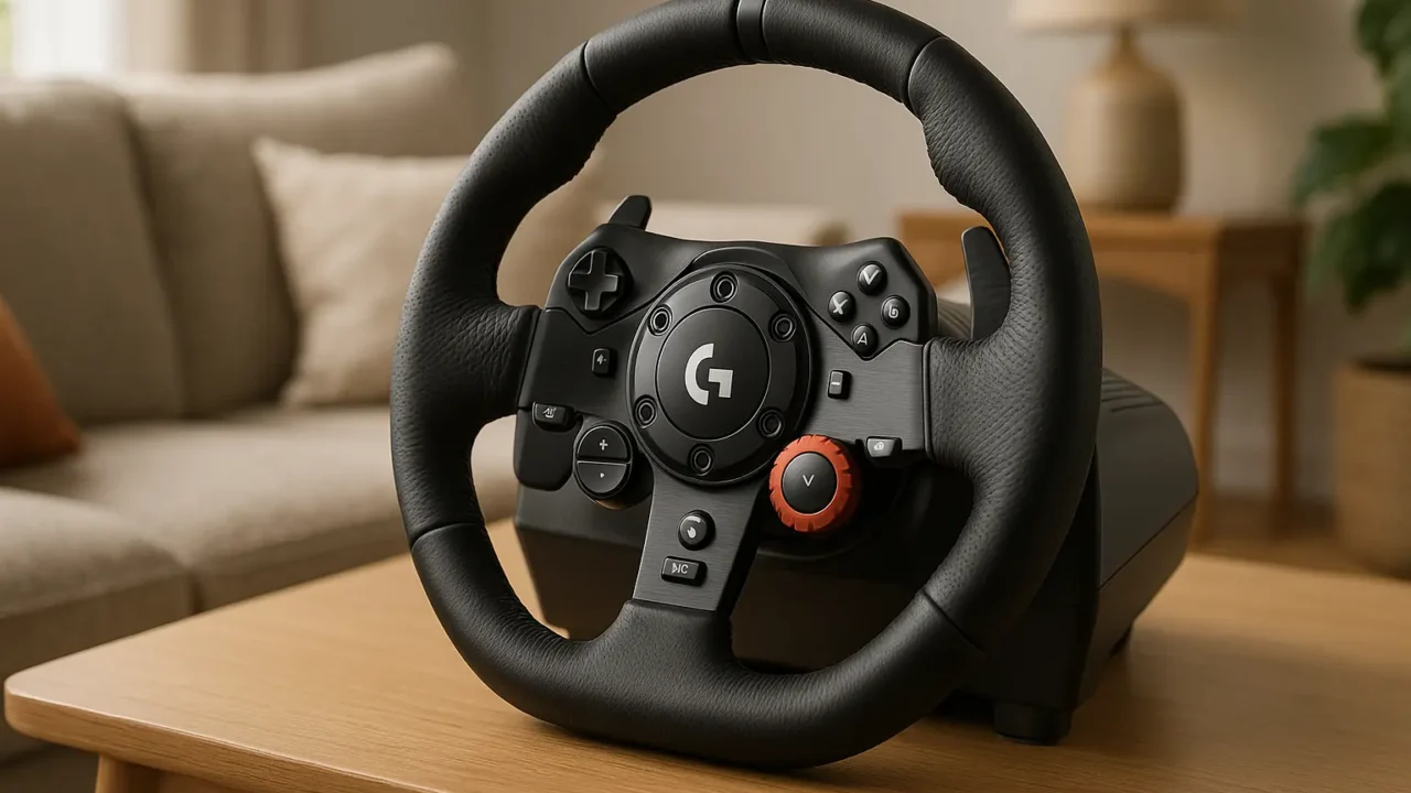 Principais Cinco volante logitech g923