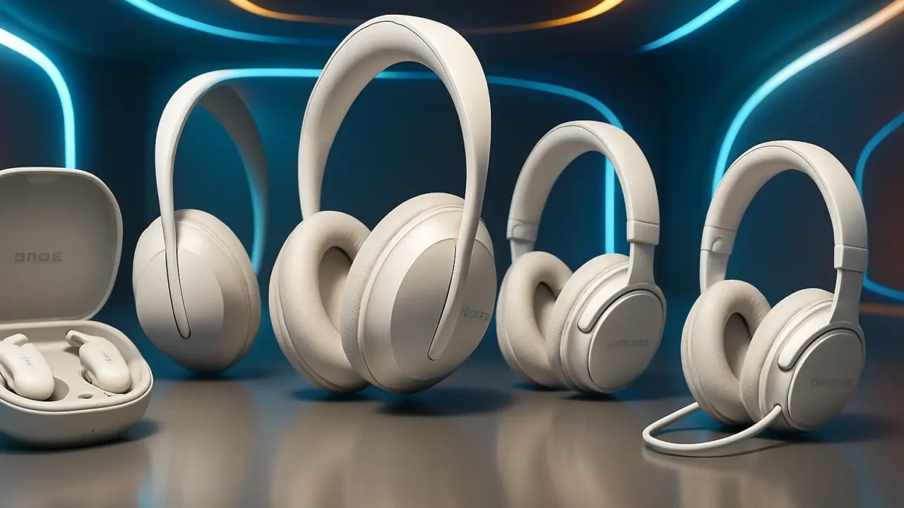 Os 5 Principais Modelos de Bose headset white