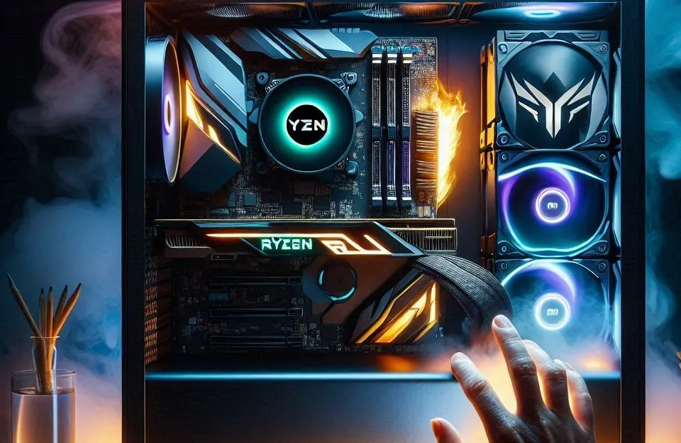 Monte seu PC: Ryzen 5 7600, RTX 4060 Ti, 16GB, 512GB SSD