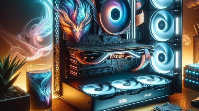 Monte seu PC: Ryzen 5 4500, RX 580, 16GB, 480GB SSD