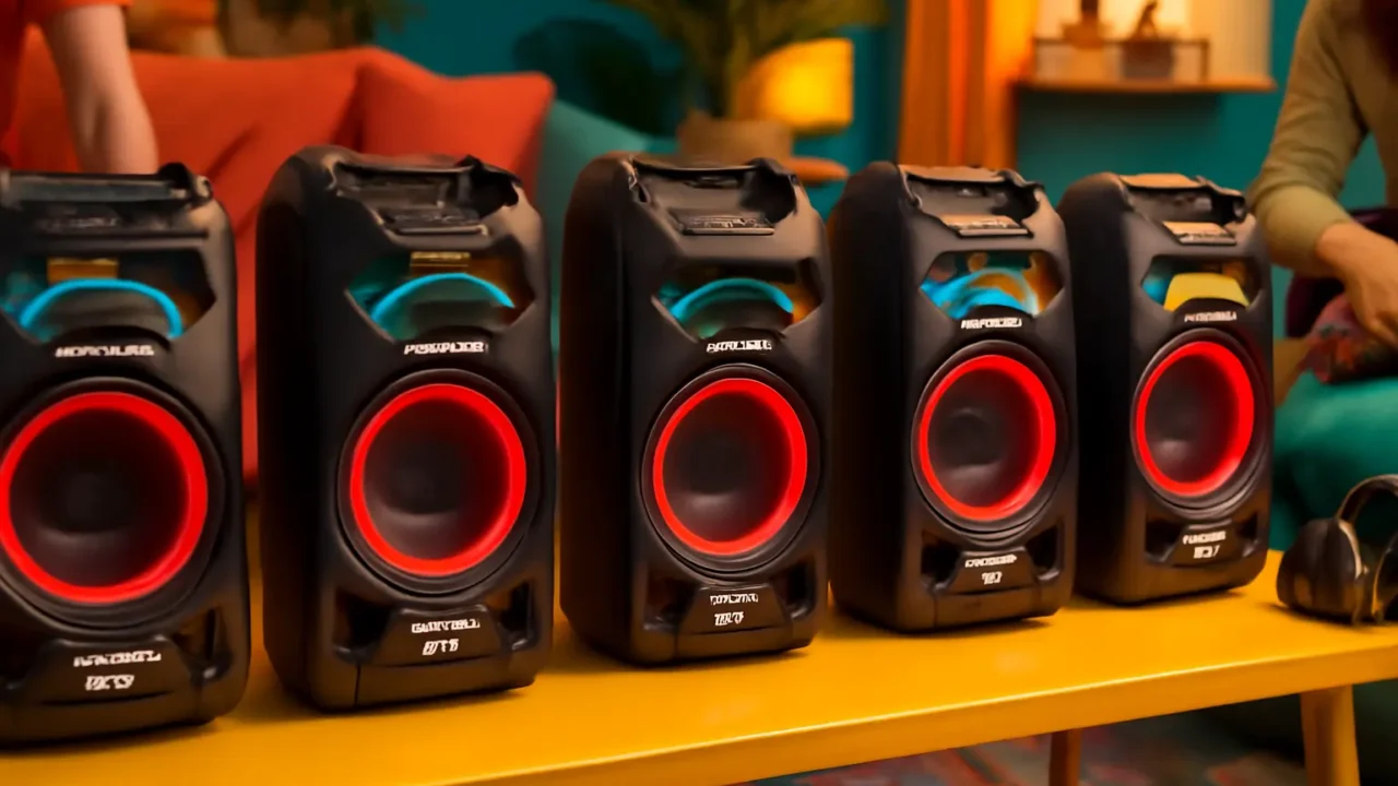 Cinco Melhores Modelos de Caixa de som Philips party 1300w