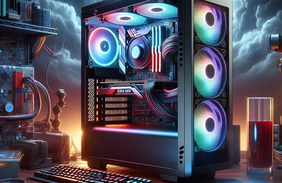 Monte seu PC: i7-12700F, RTX 4060 Ti, 32GB, 1TB SSD