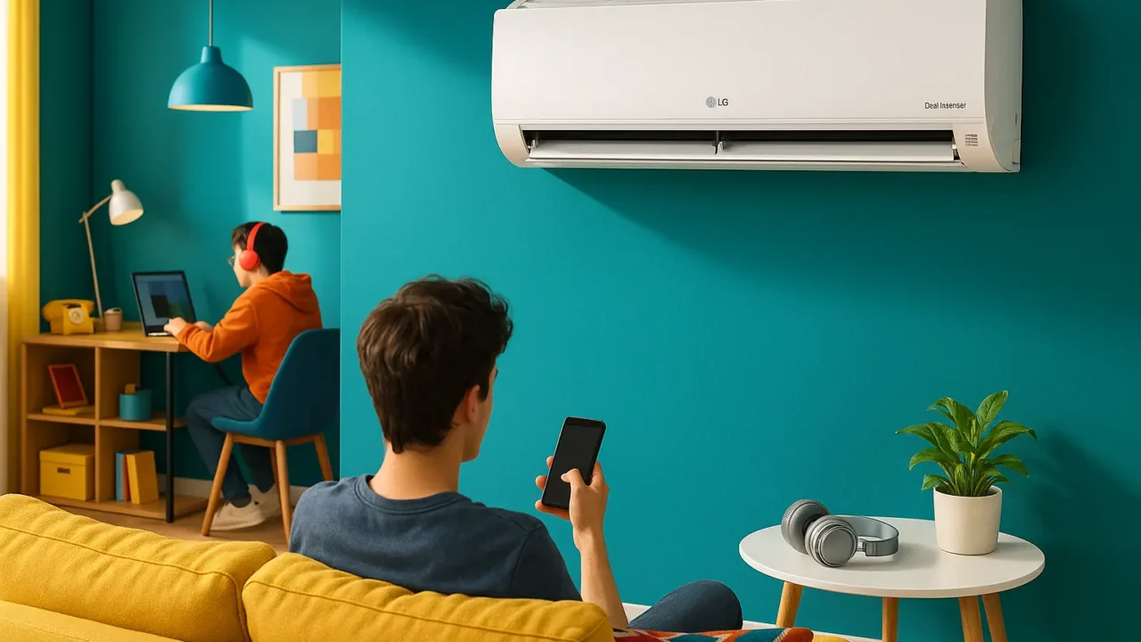 Cinco Melhores Modelos de ar condicionado split hw dual inverter voice LG 9000 btus