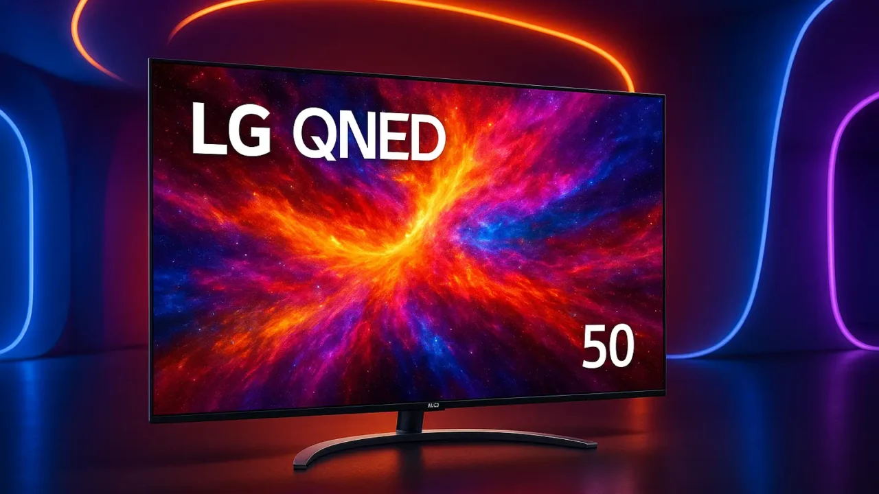 Cinco Principais Modelos de smart TV LG QNED 50” 4k