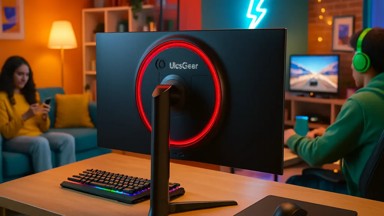 Top 5 traseira monitor gamer LG ultragear 27